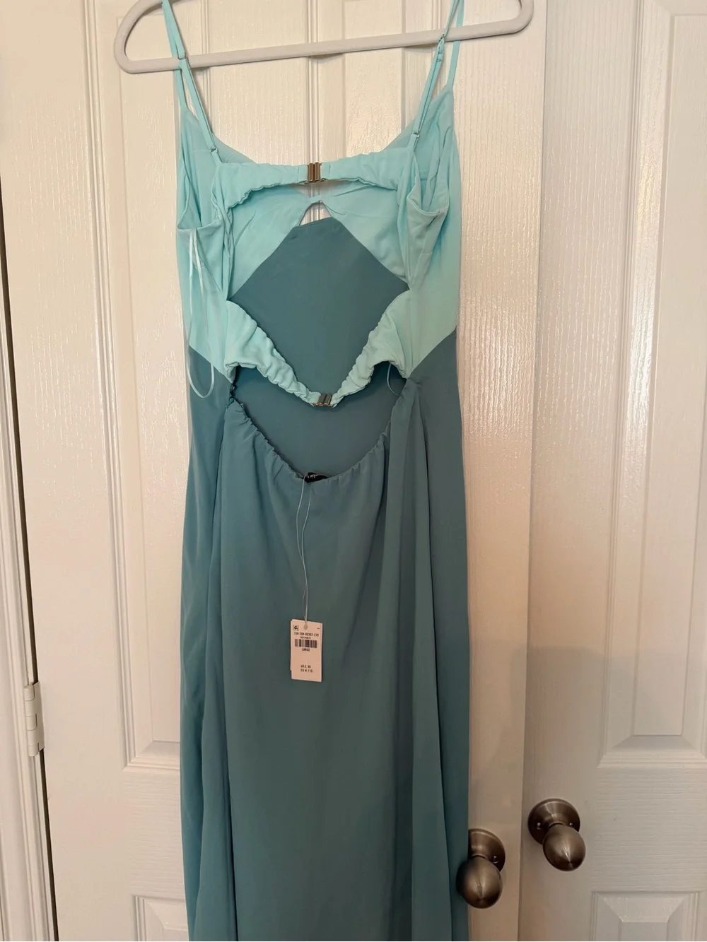 Abercrombie & Fitch Julia Slip Cutout Maxi Dress